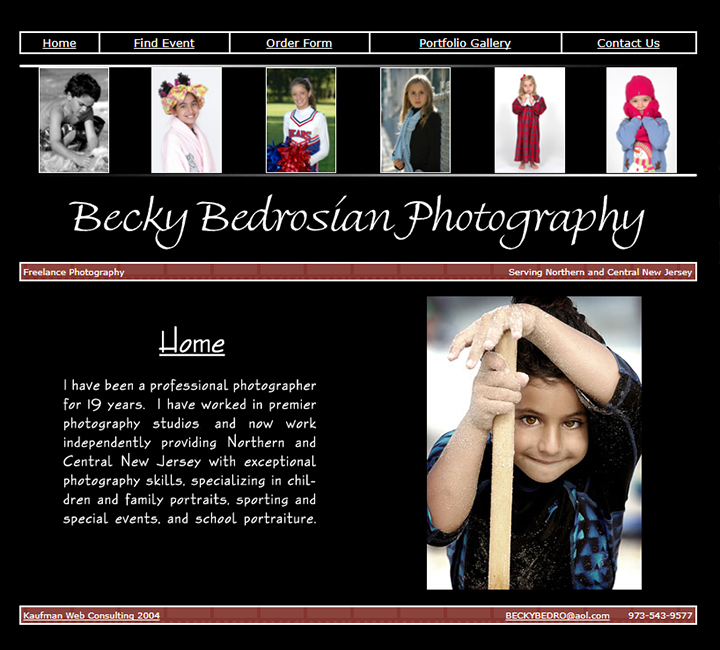 Becky Bedrosian, Photographer
