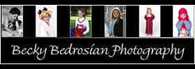 Becky Bedrosian, Photographer logo