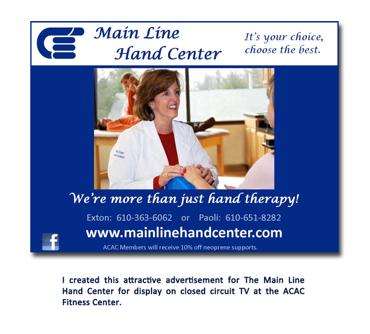 Main Line Hand Center, TV Advertisement #1 Main Line Hand Center, TV Advertisement #1